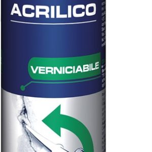 Silicone acrilico verniciabile