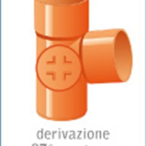 DERIVAZIONE PVC A "T"